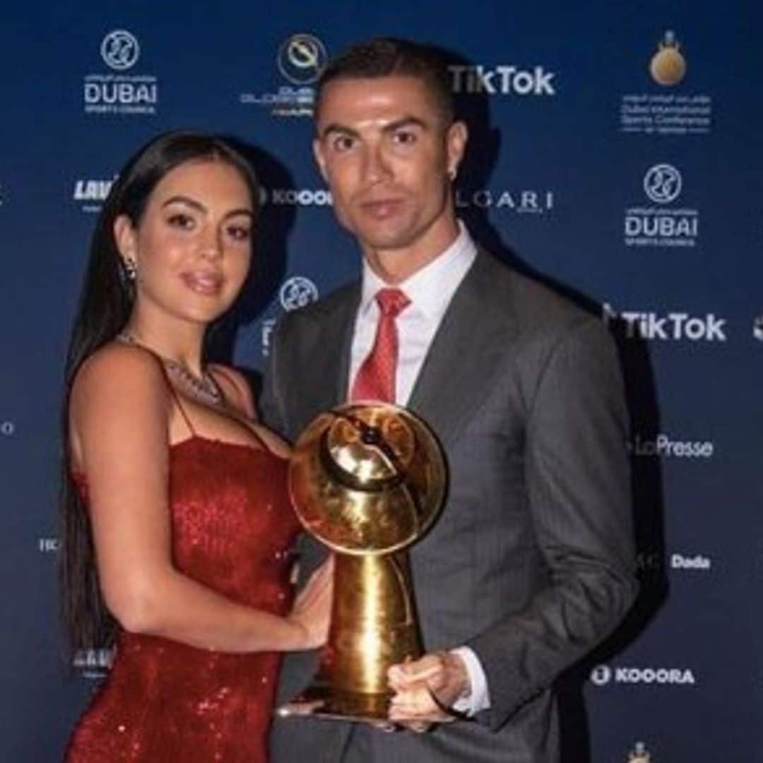 ¡Impresionante! Georgina Rodríguez en una noche muy especial con Cristiano Ronaldo