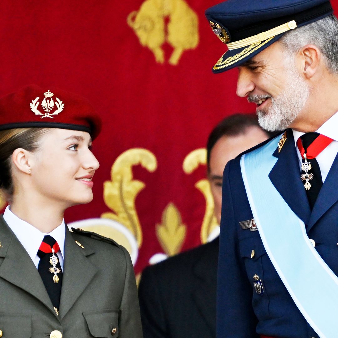 De niña a militar: la evolución de Leonor en el Día de la Fiesta Nacional