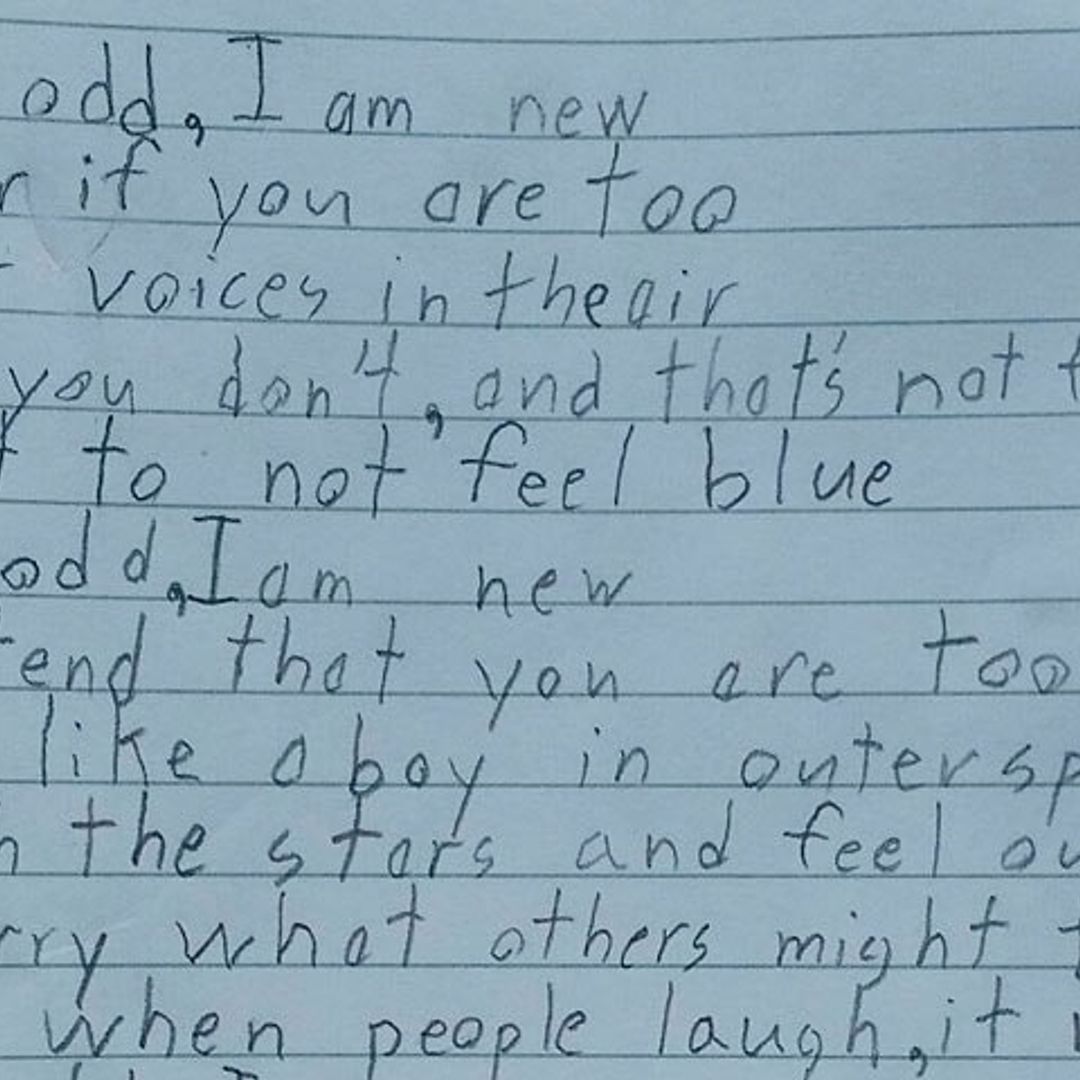 El tierno poema de un pequeñito con autismo que quiere que sepas cómo ve la vida