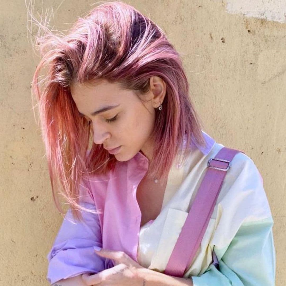 ¡Cambio de look! Laura Escanes abandona el pelo rosa por el color del verano