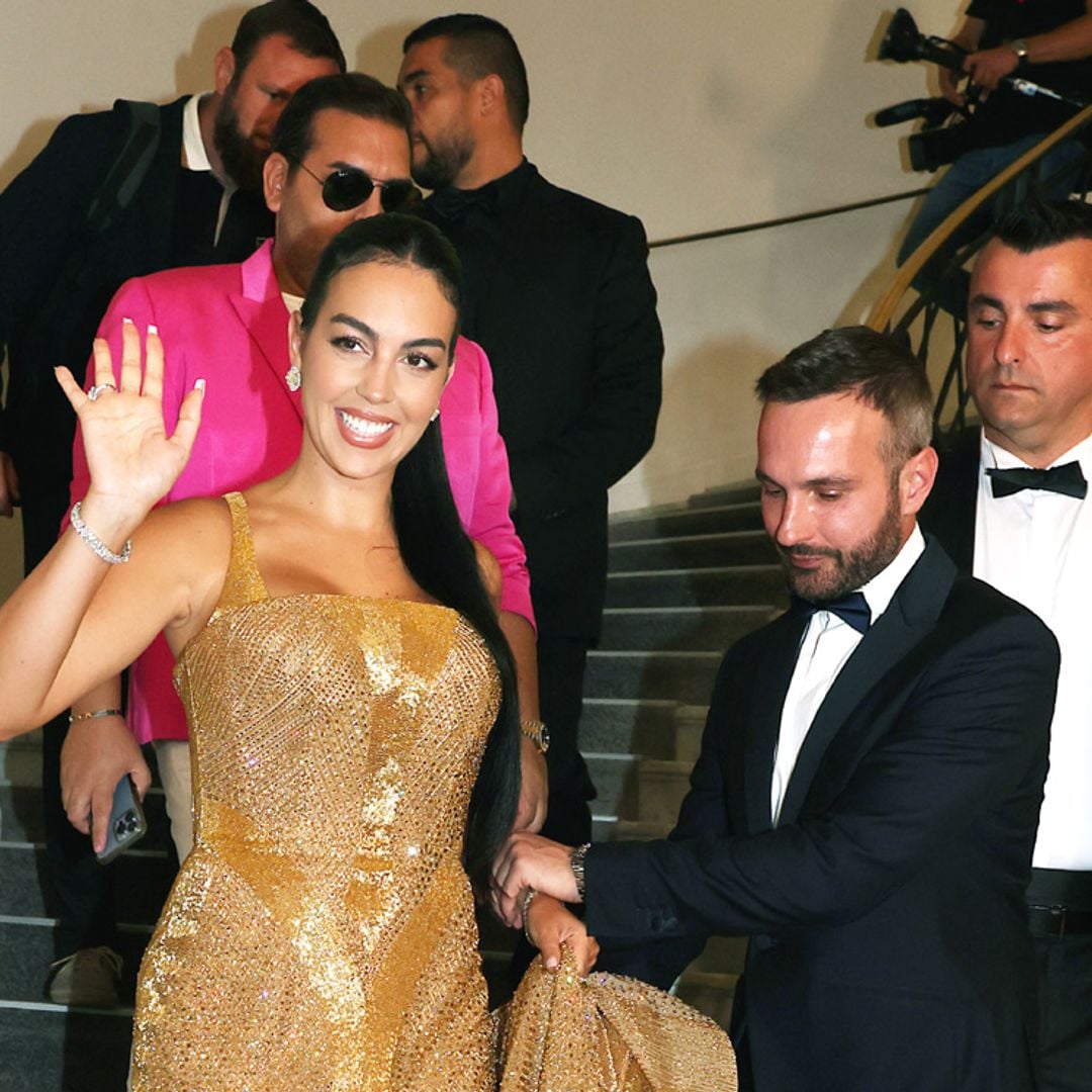 Georgina y su 'team' infalible en Cannes, ¿quiénes la han acompañado?