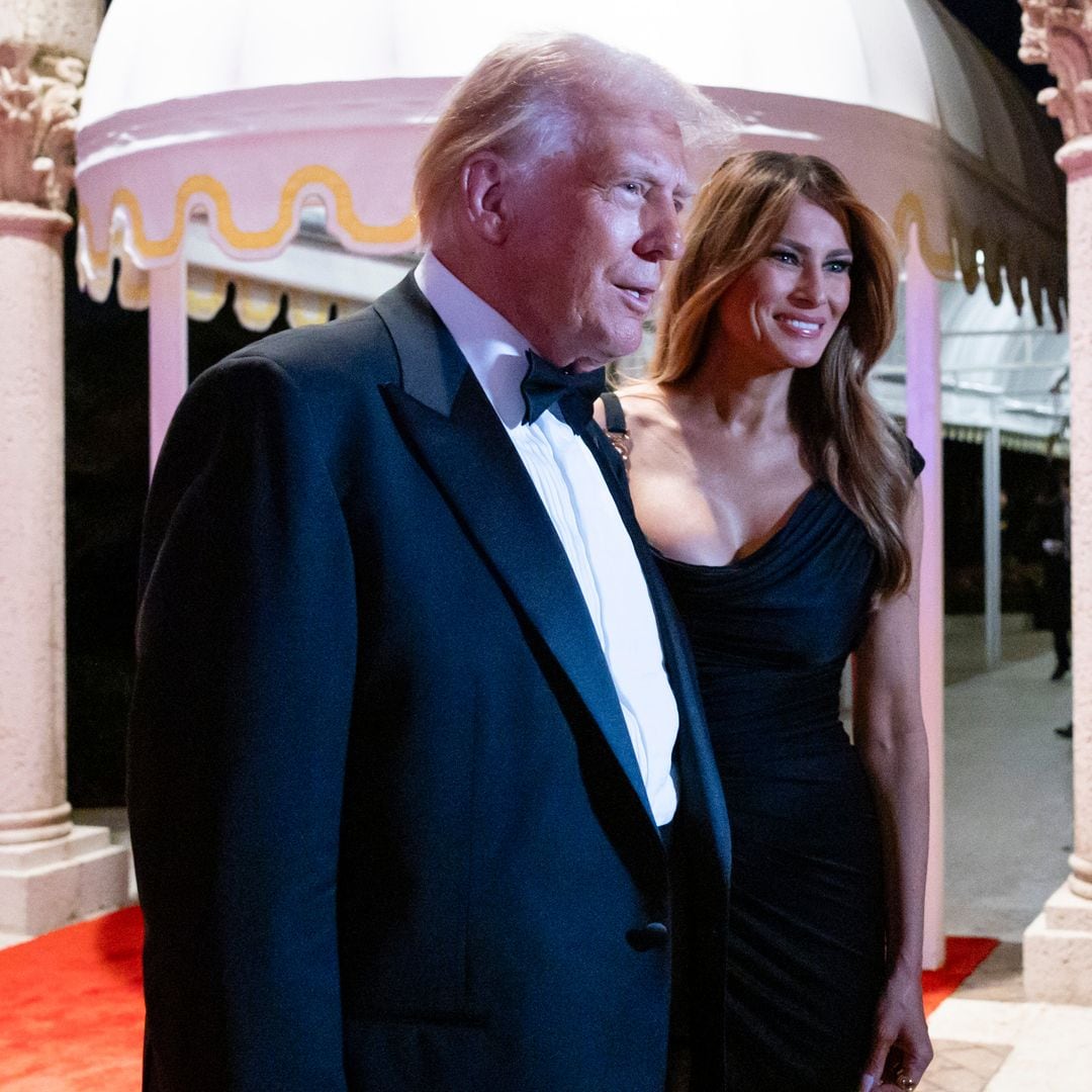 El baile de Donald y Melania Trump a ritmo de 'YMCA' en su fiesta de Mar-a-Lago