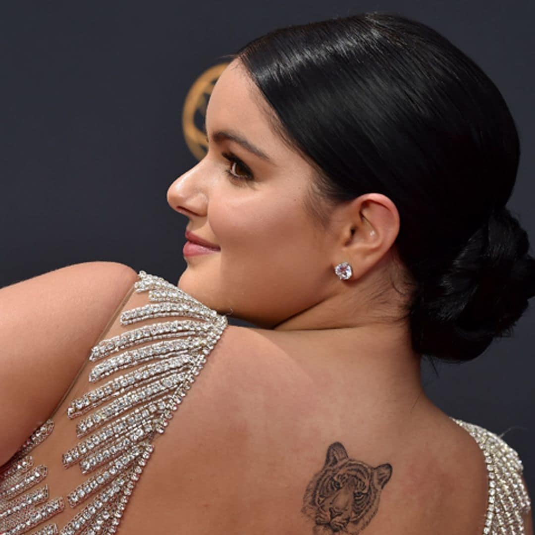 El moño bajo de Ariel Winter y siete versiones más de este recogido para combatir el calor en verano