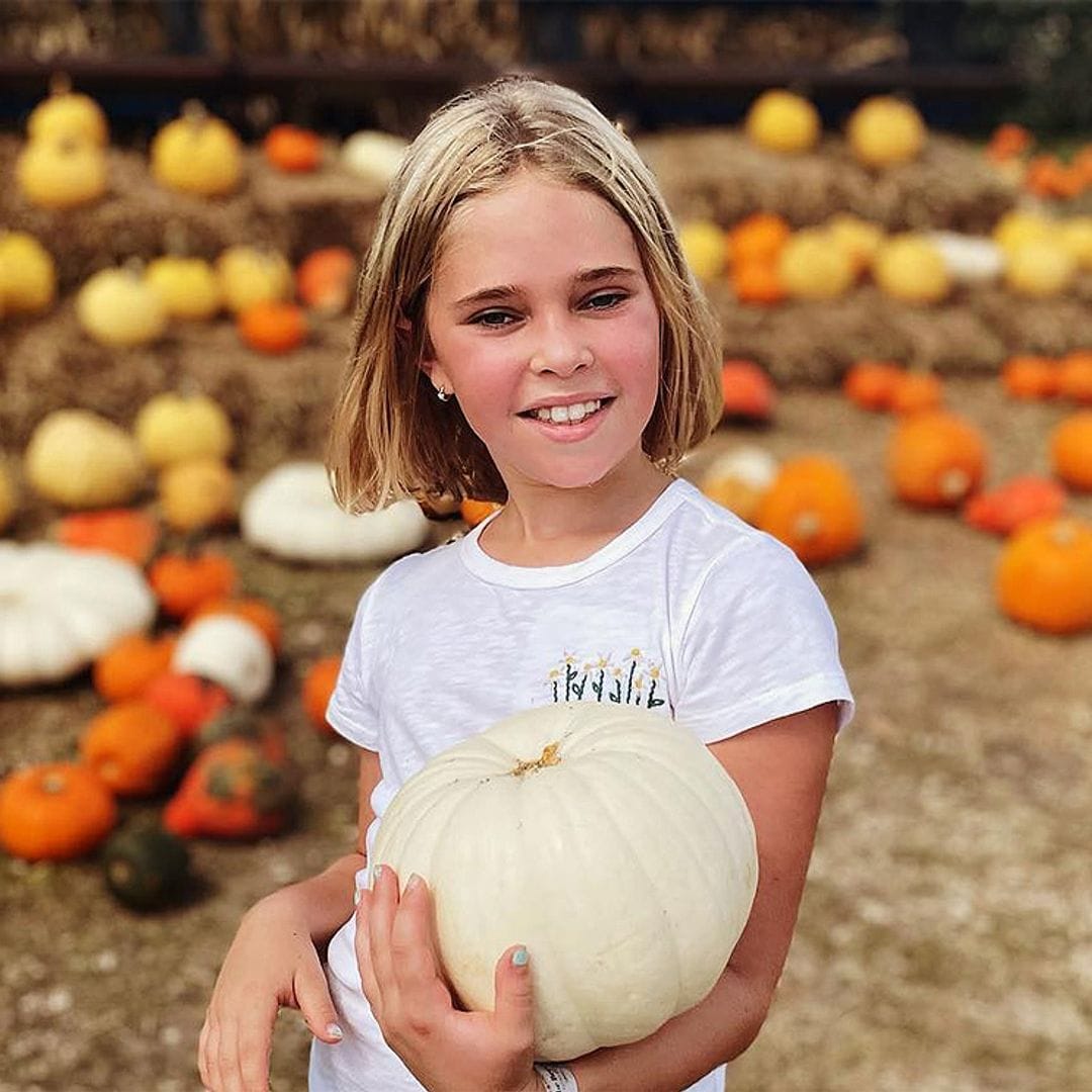 Los hijos de la princesa Magdalena comienzan a prepararse para Halloween con esta simpática tradición