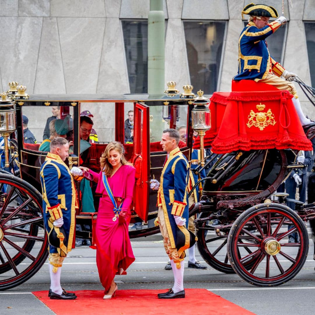 Como una princesa de cuento, así ha sido el debut de Alexia de Países Bajos en el Día del Príncipe