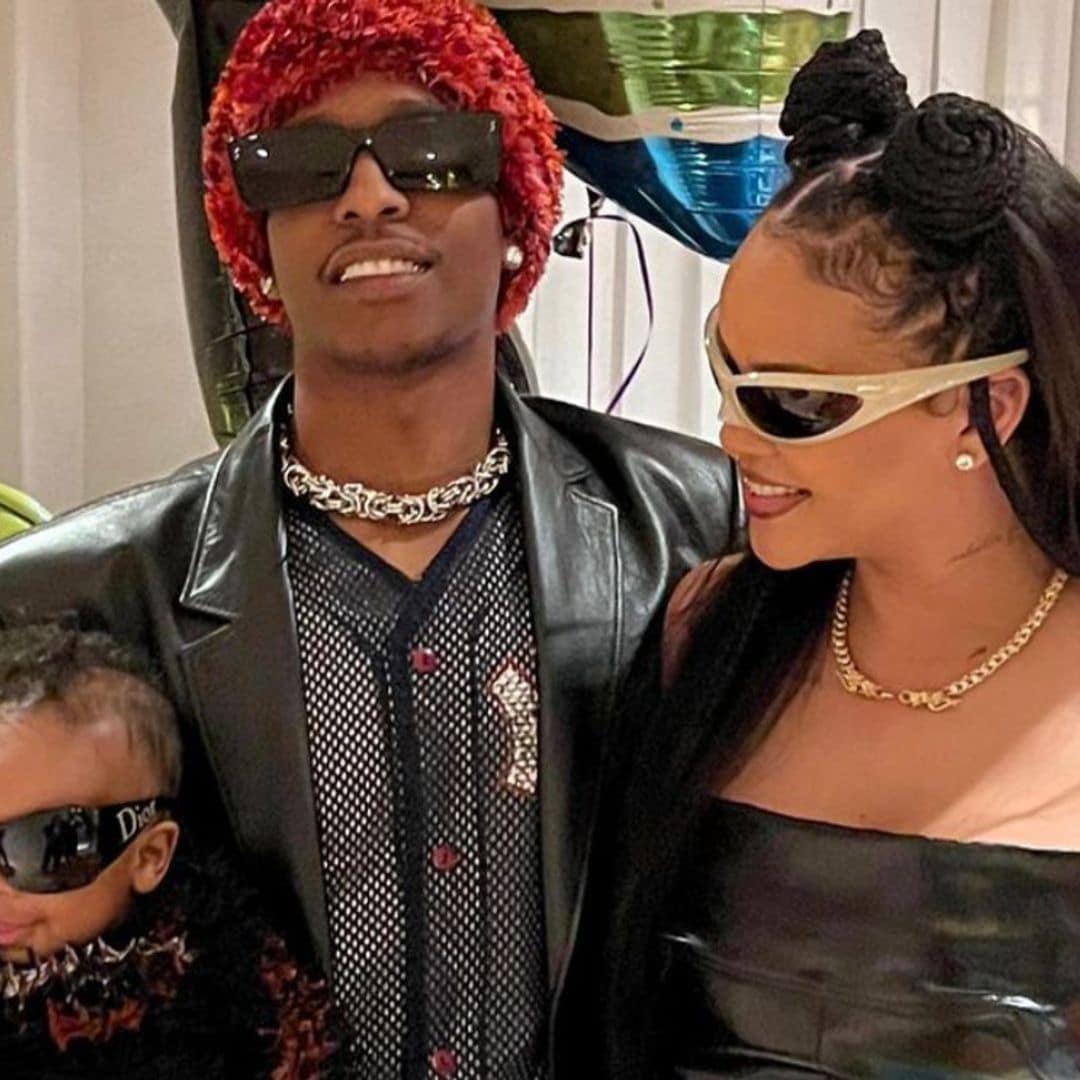 En la recta final de su segundo embarazo, Rihanna celebra el primer cumpleaños de su hijo, ¡con muchísimo flow!