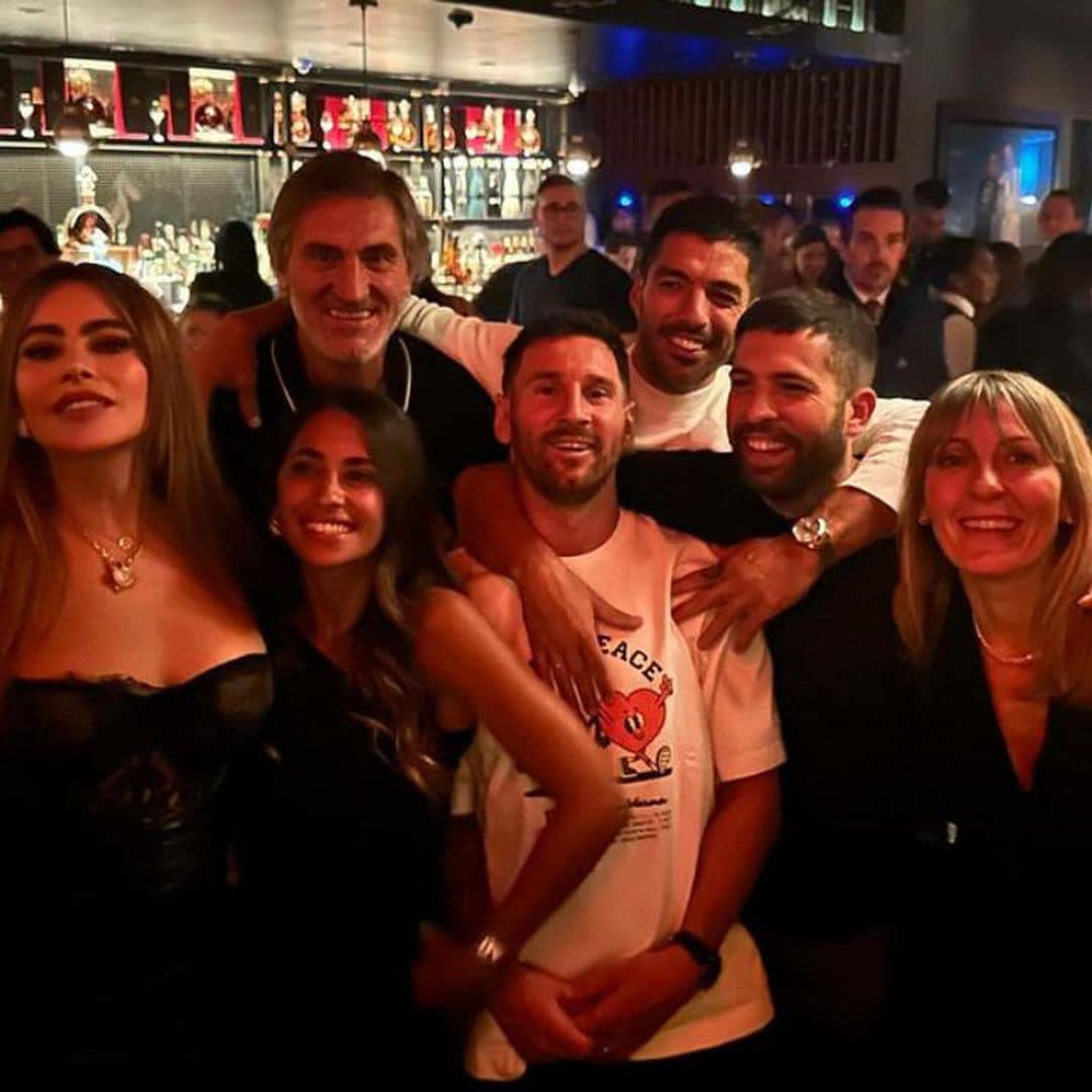 Sofía Vergara, de fiesta en Miami ¡con Leo Messi y Antonela Roccuzzo!