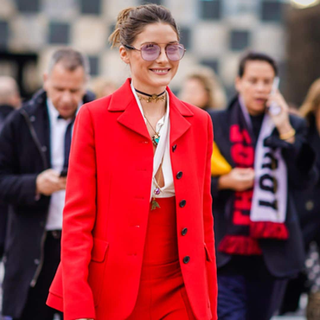 La versión más asequible del traje de Olivia Palermo está en las rebajas de Mango