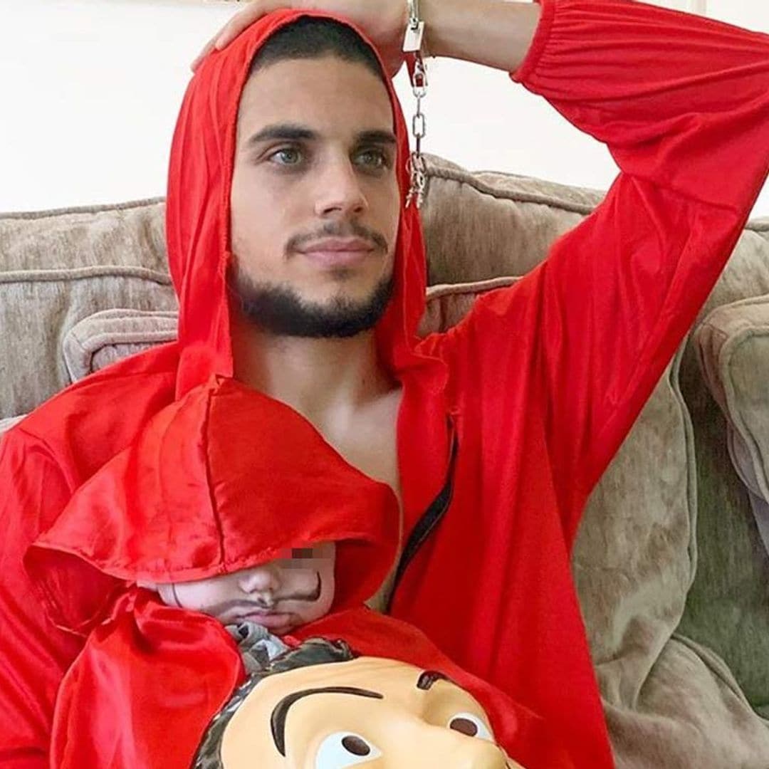 Marc Bartra y sus hijos se 'incorporan' a la nueva temporada de 'La casa de papel'