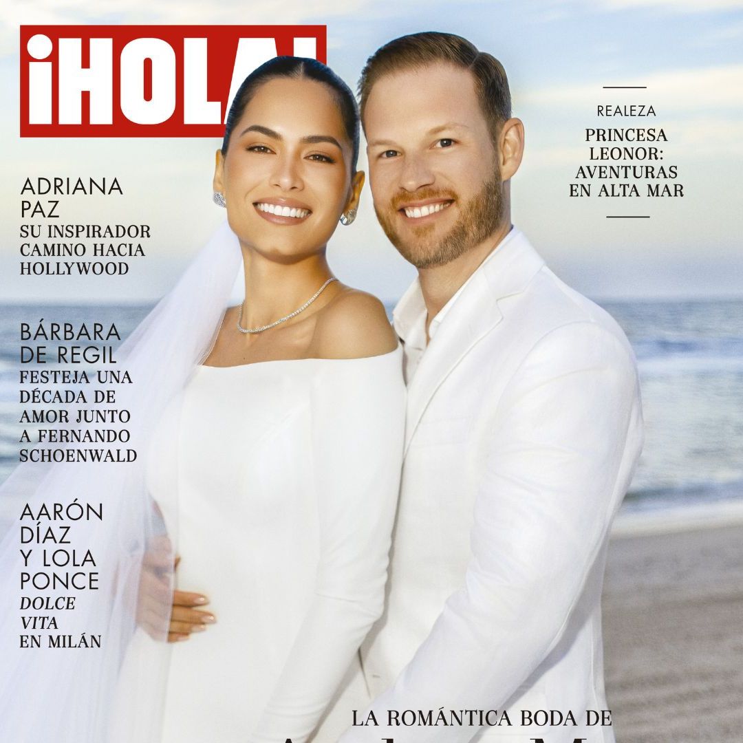 En ¡HOLA!, la romántica boda de Andrea Meza y Ryan Proctor