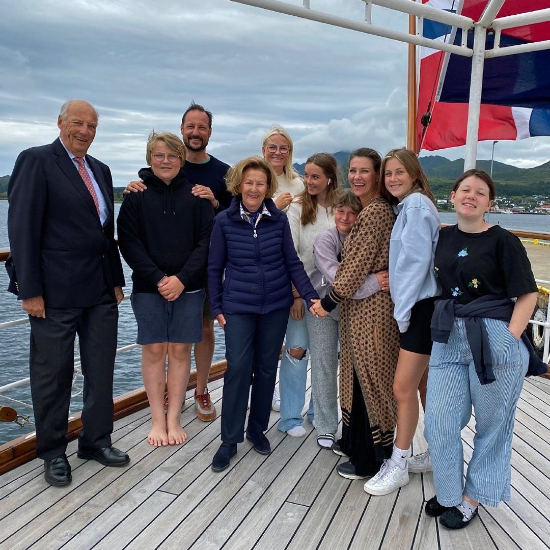 Así es el 'Norge', el barco en el que la Familia Real noruega se hospeda durante la boda de la princesa Marta Luisa