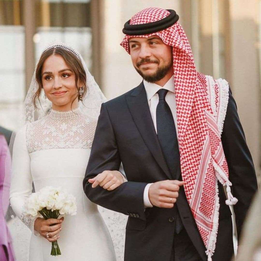 Así ha vivido el príncipe Hussein de Jordania la boda de su hermana, todo un ensayo para la suya