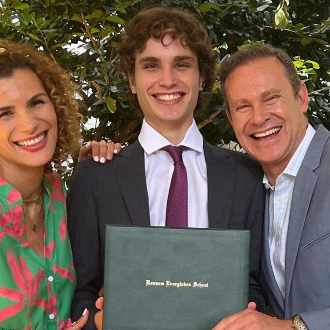 Orgullo por partida doble, Alan Tacher celebra ahora la graduación de su hijo Alex