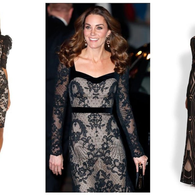 kate middleton y sus looks de encaje que son la sensaci n en la moda