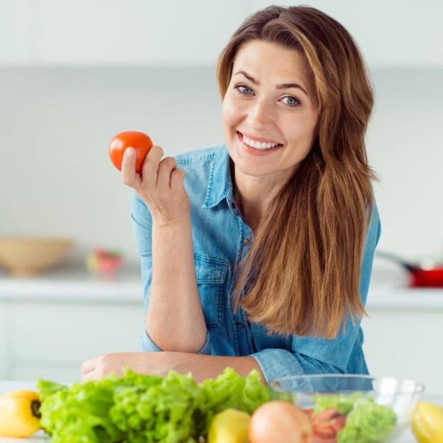 alimentos mujer