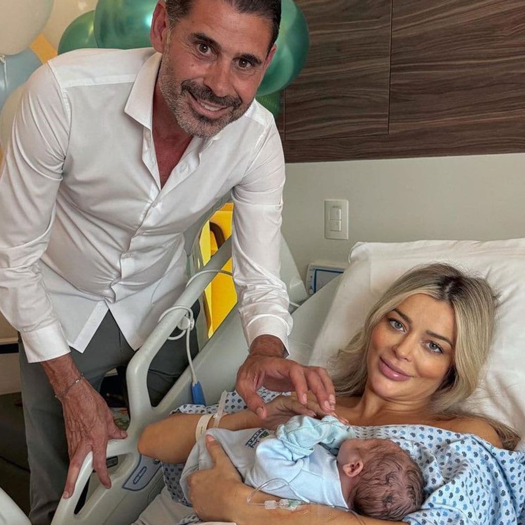 Fernando Hierro y Fani Stipkovic dan la bienvenida a su primer hijo en común