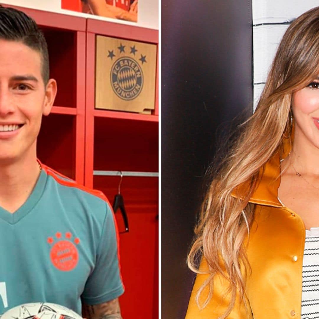 James Rodríguez y Shannon de Lima, juntos en Colombia ¡y de la mano!