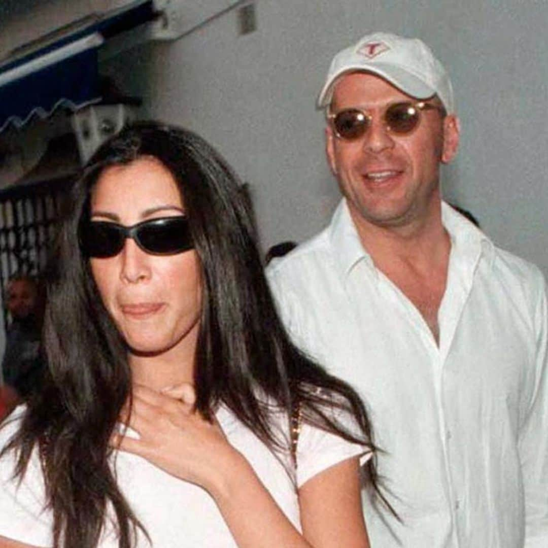 Bruce Willis recibe el cariño de su ex María Bravo mientras Tarantino trata de lograr lo imposible