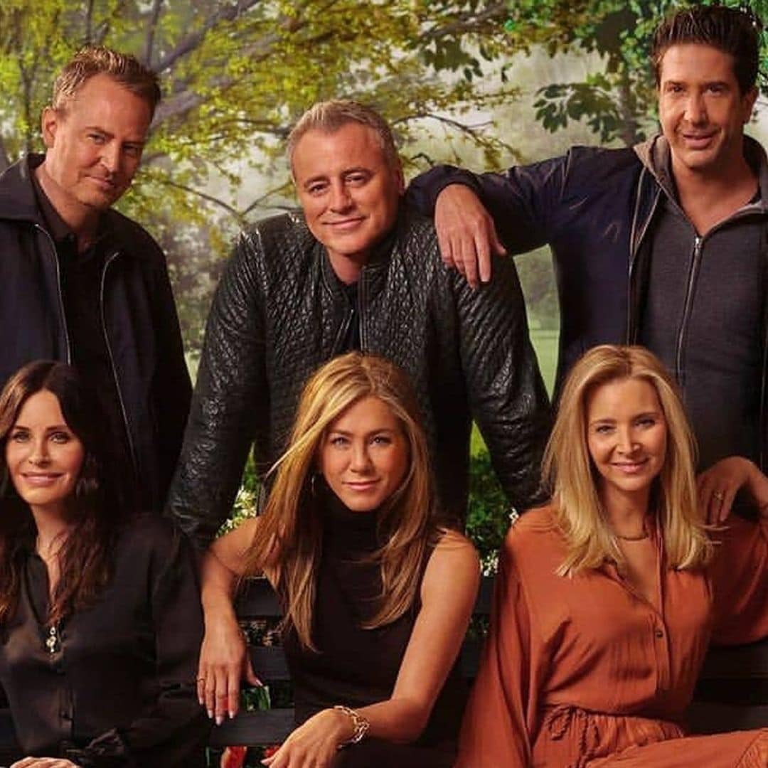 Revelan las primeras imágenes del reencuentro de ‘Friends’