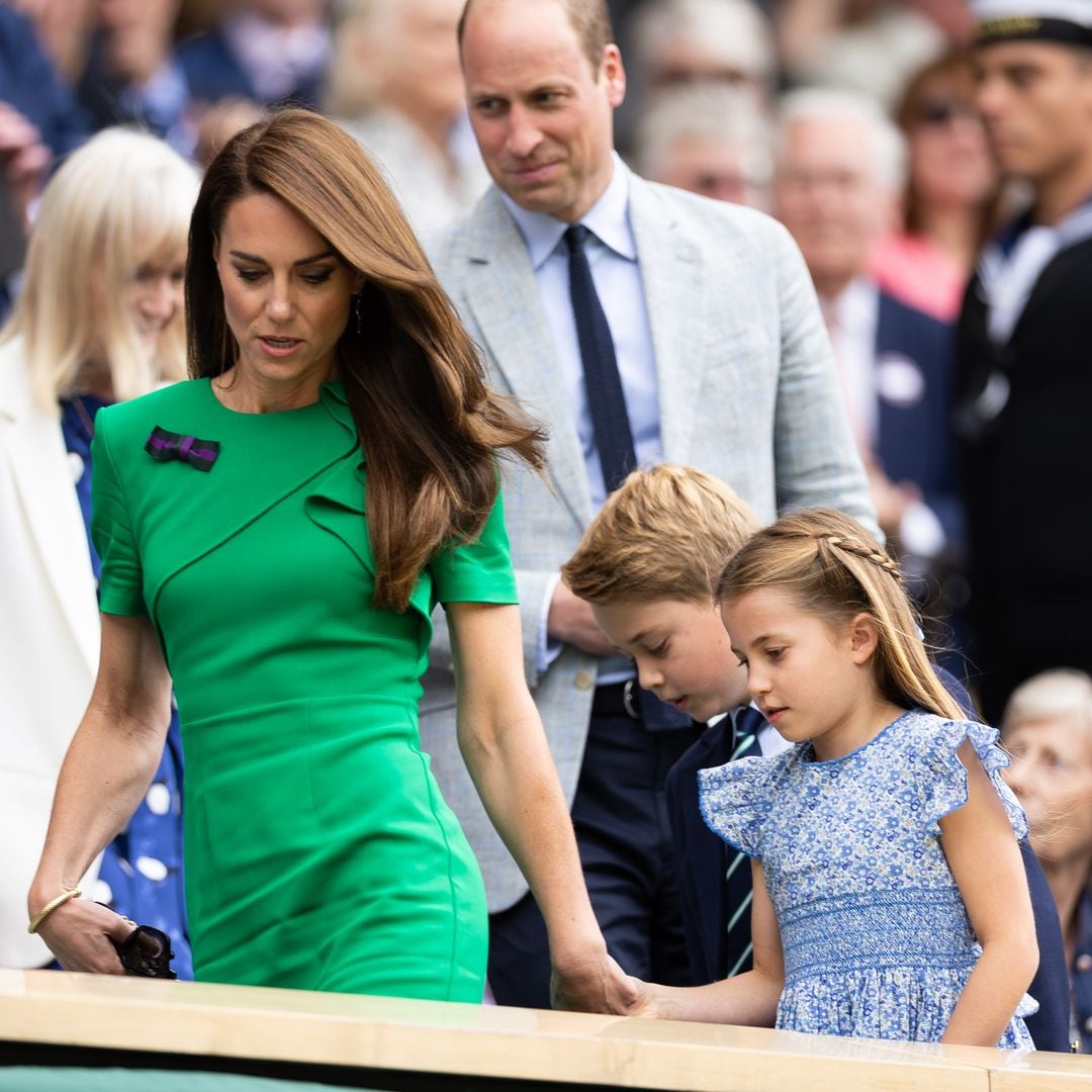 La inesperada aparición en televisión de Kate Middleton junto a sus hijos