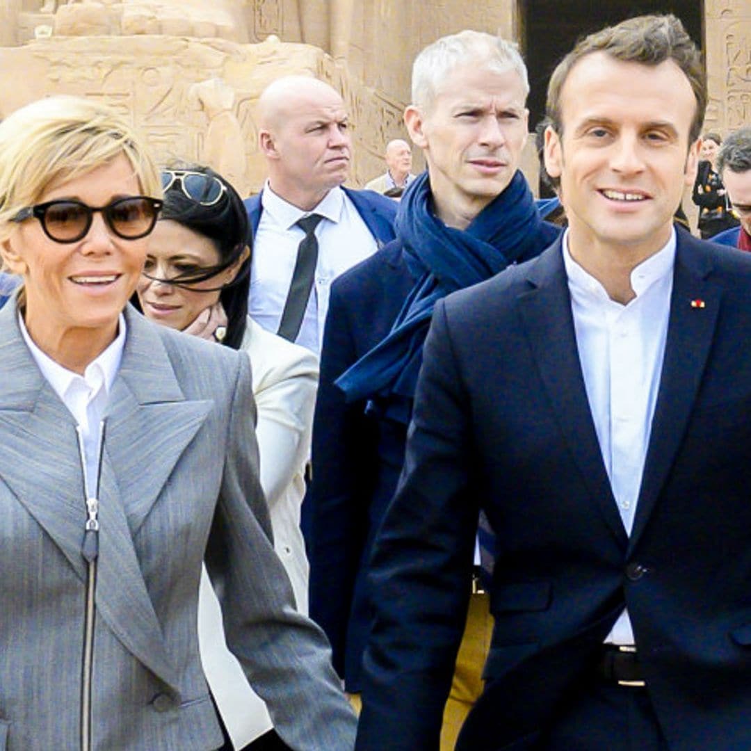 Brigitte Macron contradice a Melania Trump: las primeras damas también llevan zapatillas