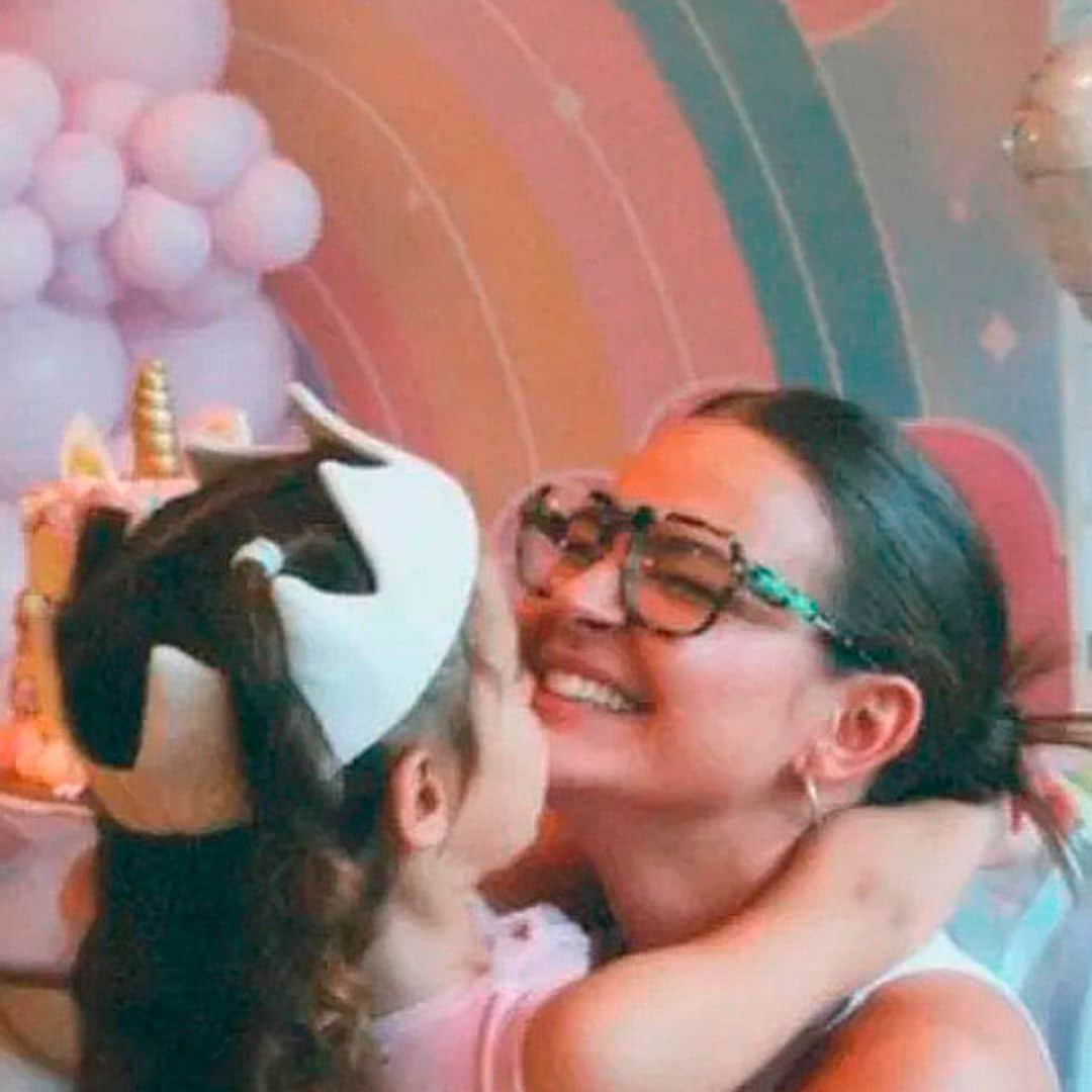 Laura Escanes sorprende a su hija con una increíble fiesta de unicornios por su 5 cumpleaños