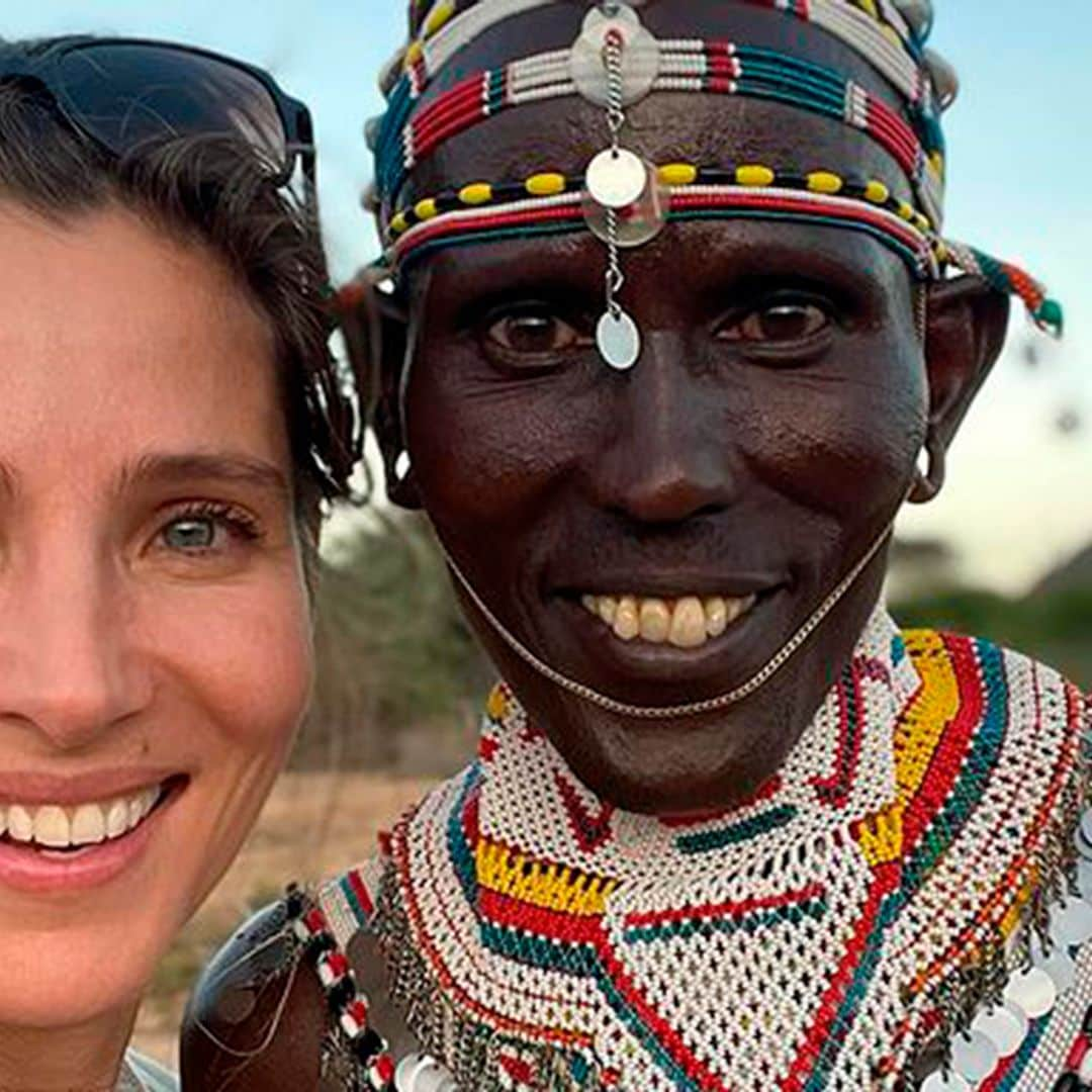 Las 'memorias de África' de Elsa Pataky a lo Meryl Streep con sus hijos, ¡entre safaris y elefantes!