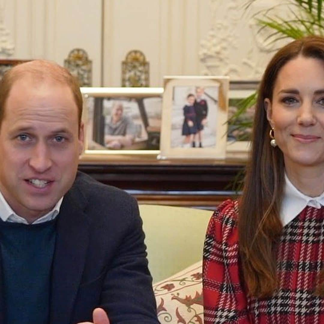 Los retratos familiares que ahora adornan las videollamadas de los duques de Cambridge