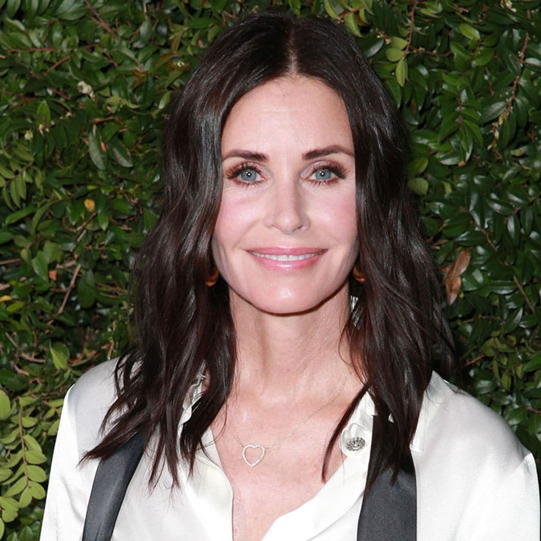 ¿Adivinas en qué se parecen Courteney Cox y Monica, su personaje en 'Friends'?