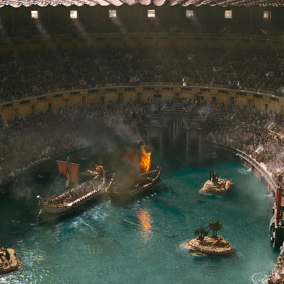 ¿Tiburones en el Coliseo? La increíble verdad detrás de la batalla naval de 'Gladiator II'