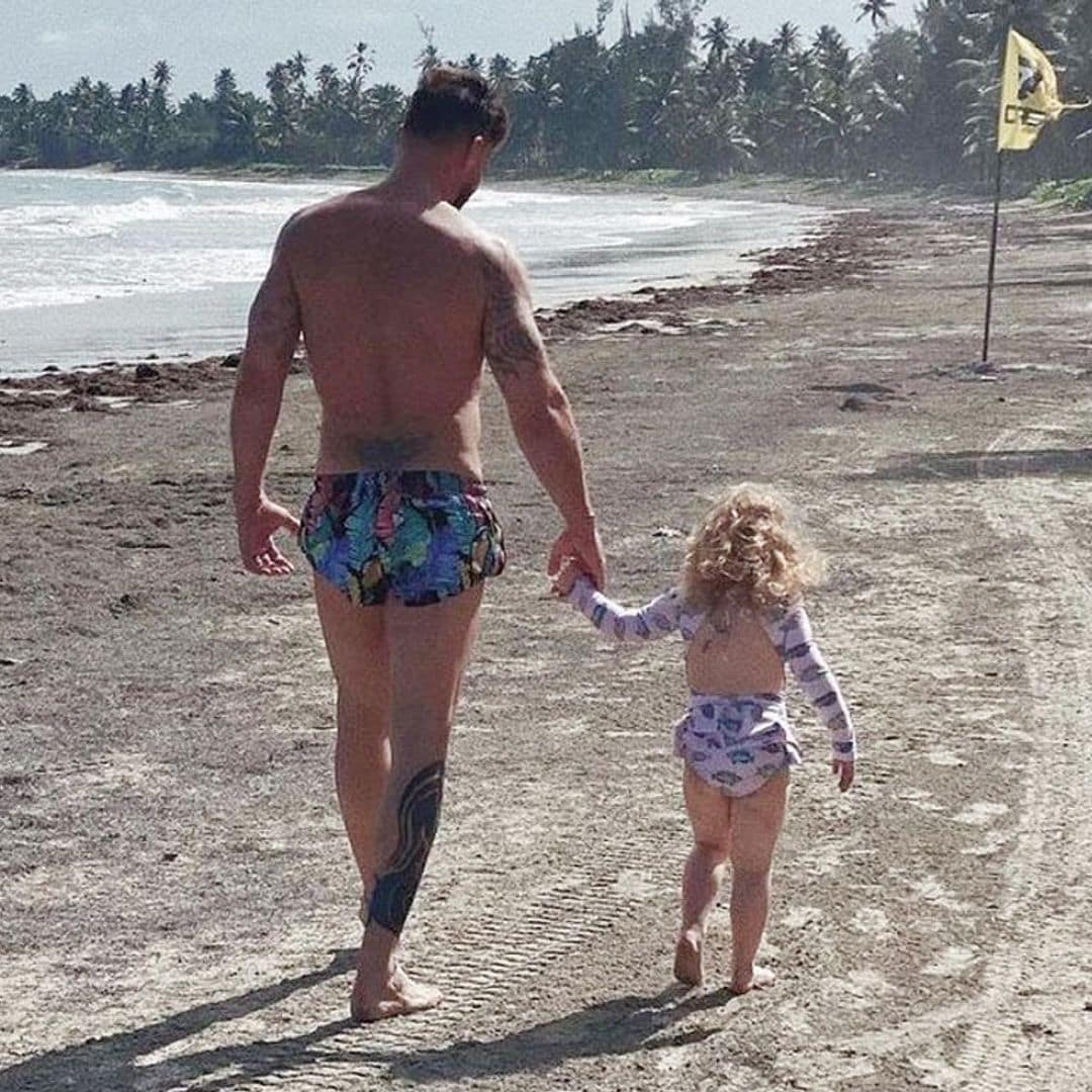 ¡Cómo ha crecido! Ricky Martin felicita a su hija con estas fotos tan bonitas