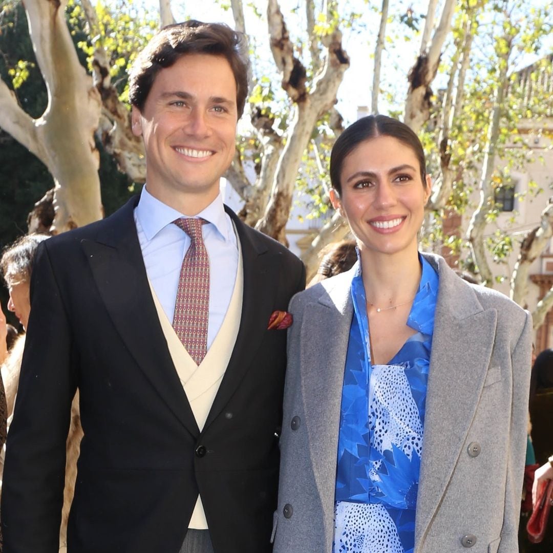 La elegancia de Ana Cristina Portillo en la boda de su cuñado en Sevilla