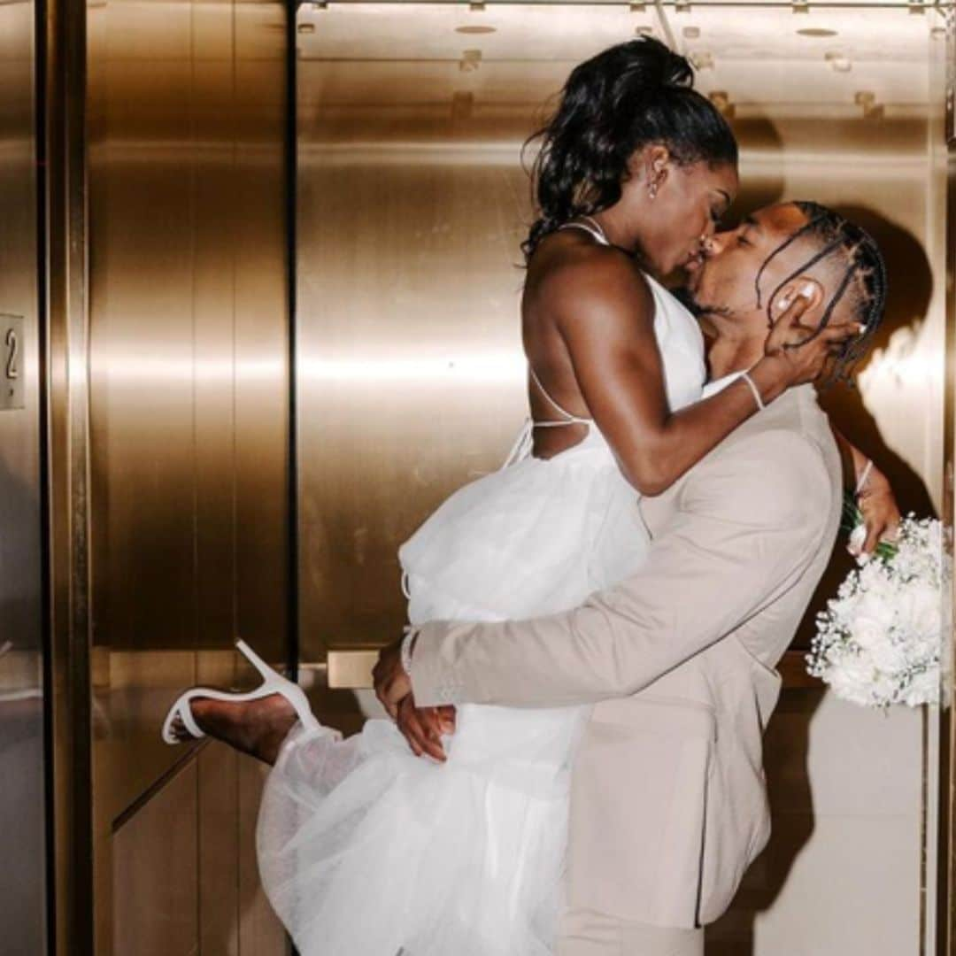 Te mostramos cómo ha sido la segunda boda que Simone Biles ha celebrado en México