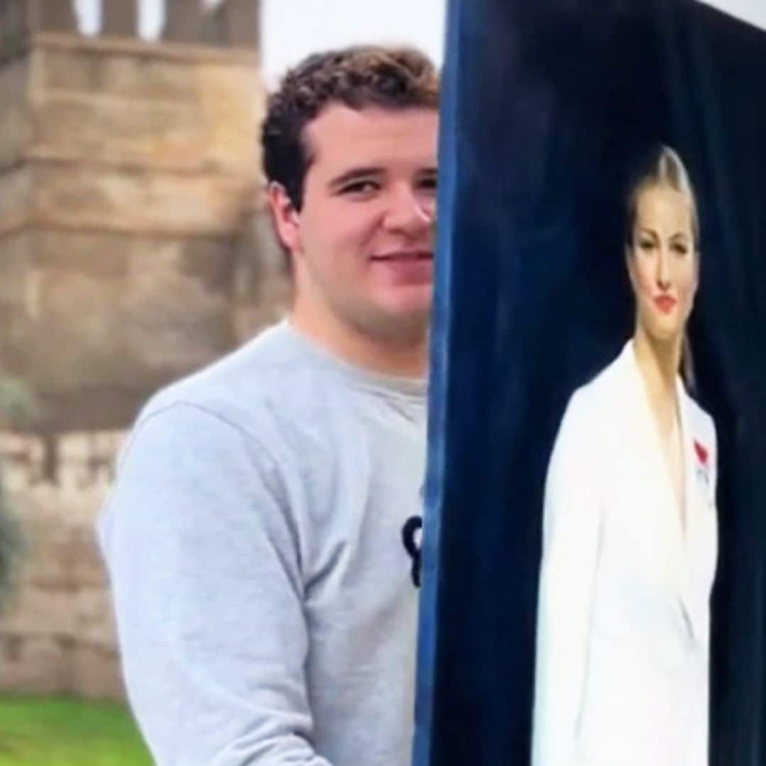 Conoce al joven artista que se ha hecho viral por su asombroso retrato a la princesa Leonor