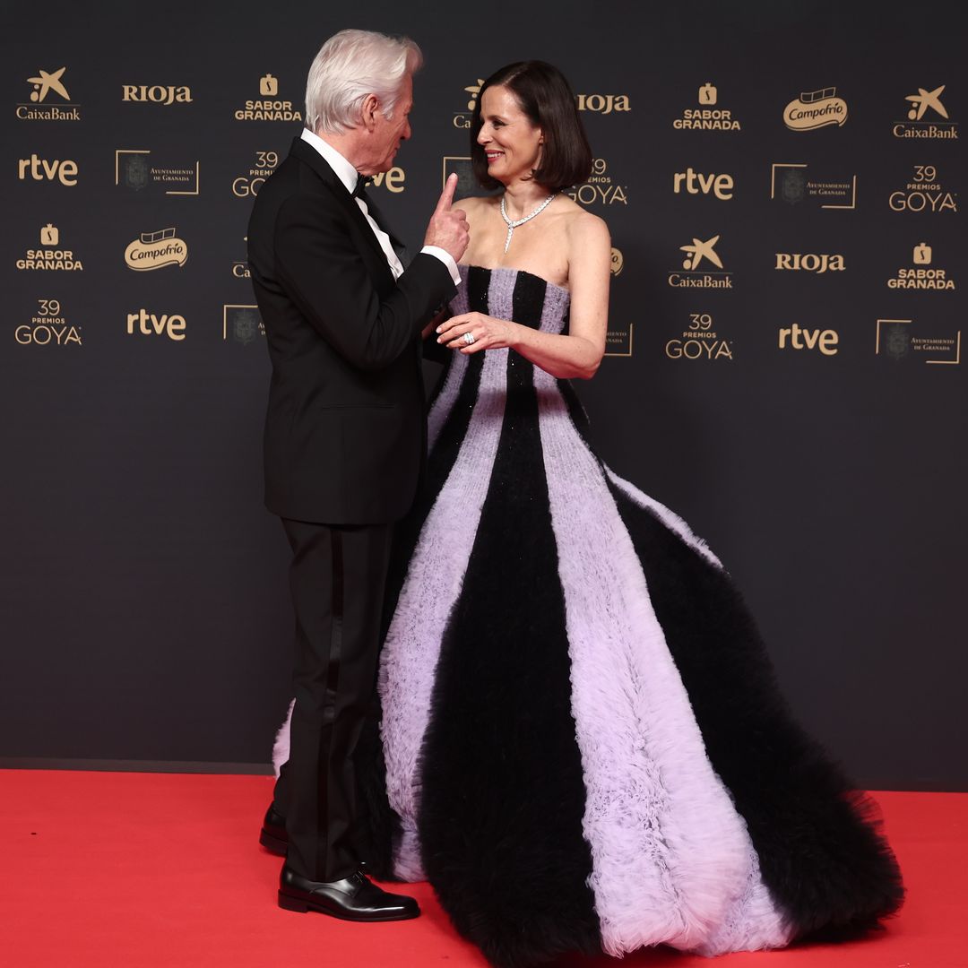 Richard Gere y Aitana Sánchez-Gijón en los Goya 2025 