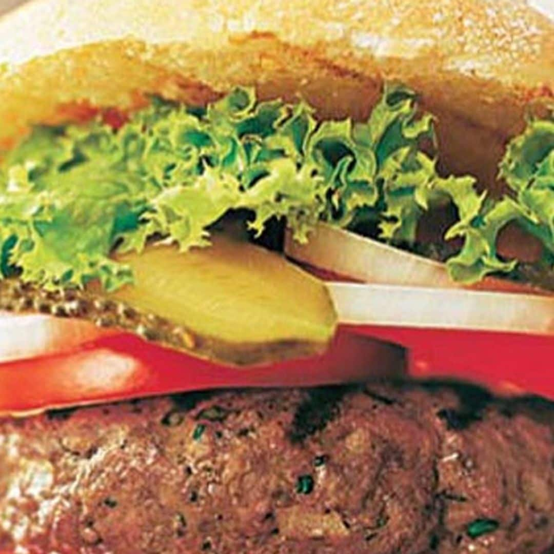 La genuina hamburguesa americana