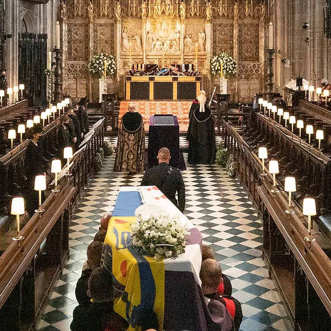 El deán de Windsor y el arzobispo de Canterbury han oficiado el funeral del duque de Edimburgo