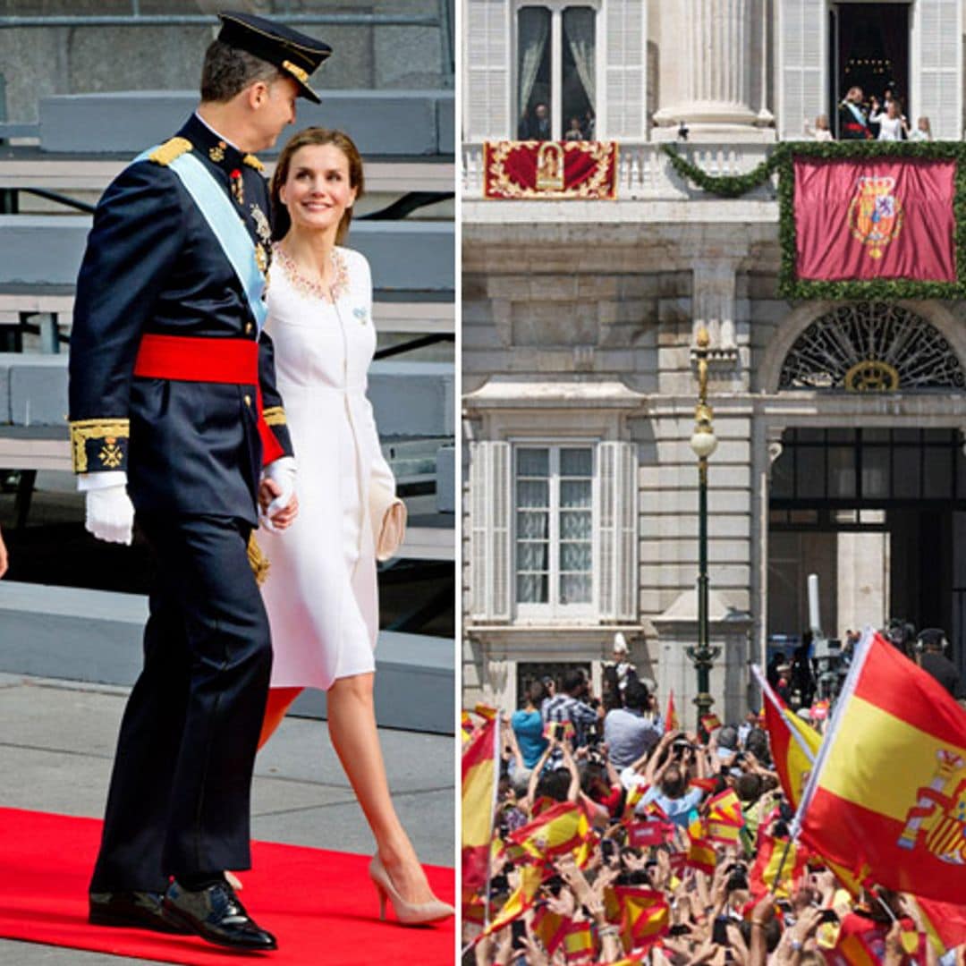 Se cumple el cuarto aniversario de la proclamación de Felipe VI: los momentos inolvidables de un día histórico