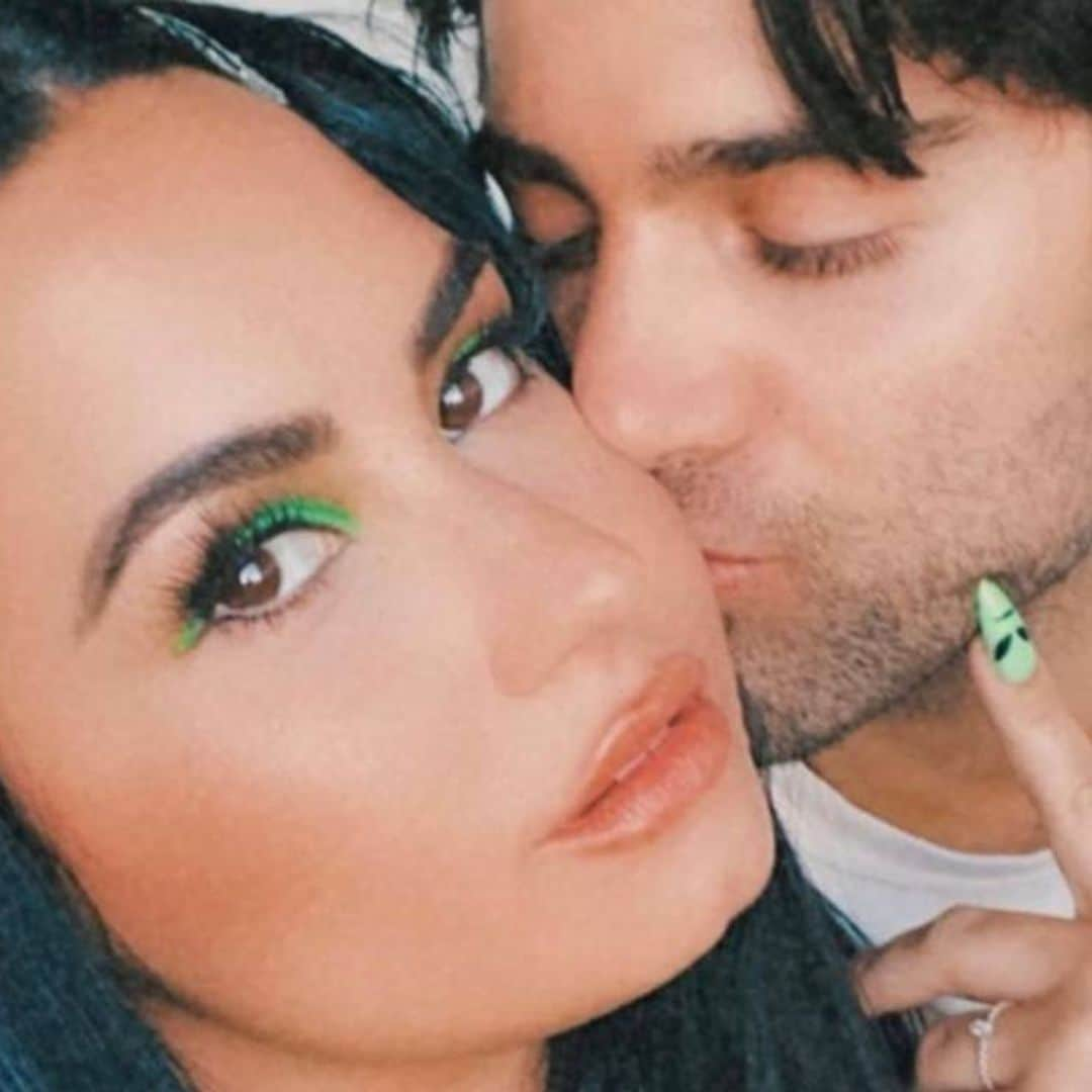 El sensual regalo de Demi Lovato a su novio Max por su cumpleaños