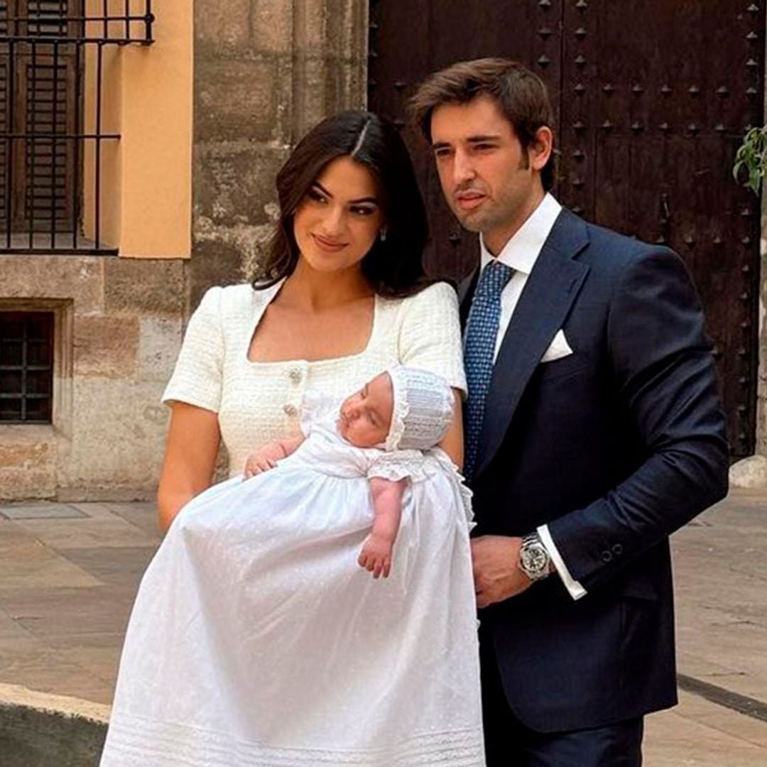 El espectacular bautizo del hijo de Marta Lozano y Lorenzo Remohi rodeados de familiares y amigos ‘influencers'