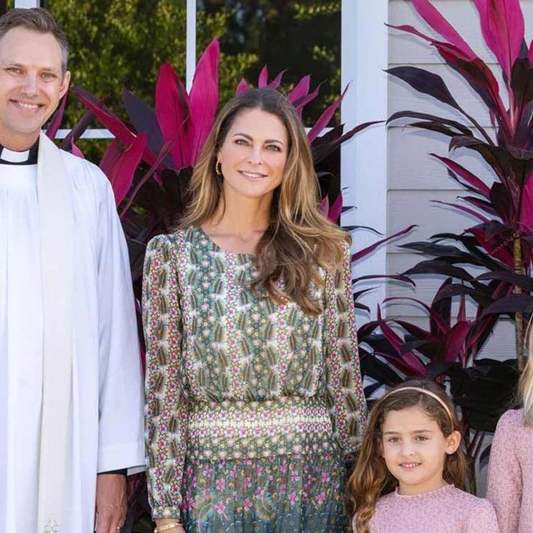 Magdalena de Suecia y sus hijas se adelantan a las navidades en Florida sin olvidar las tradiciones escandinavas