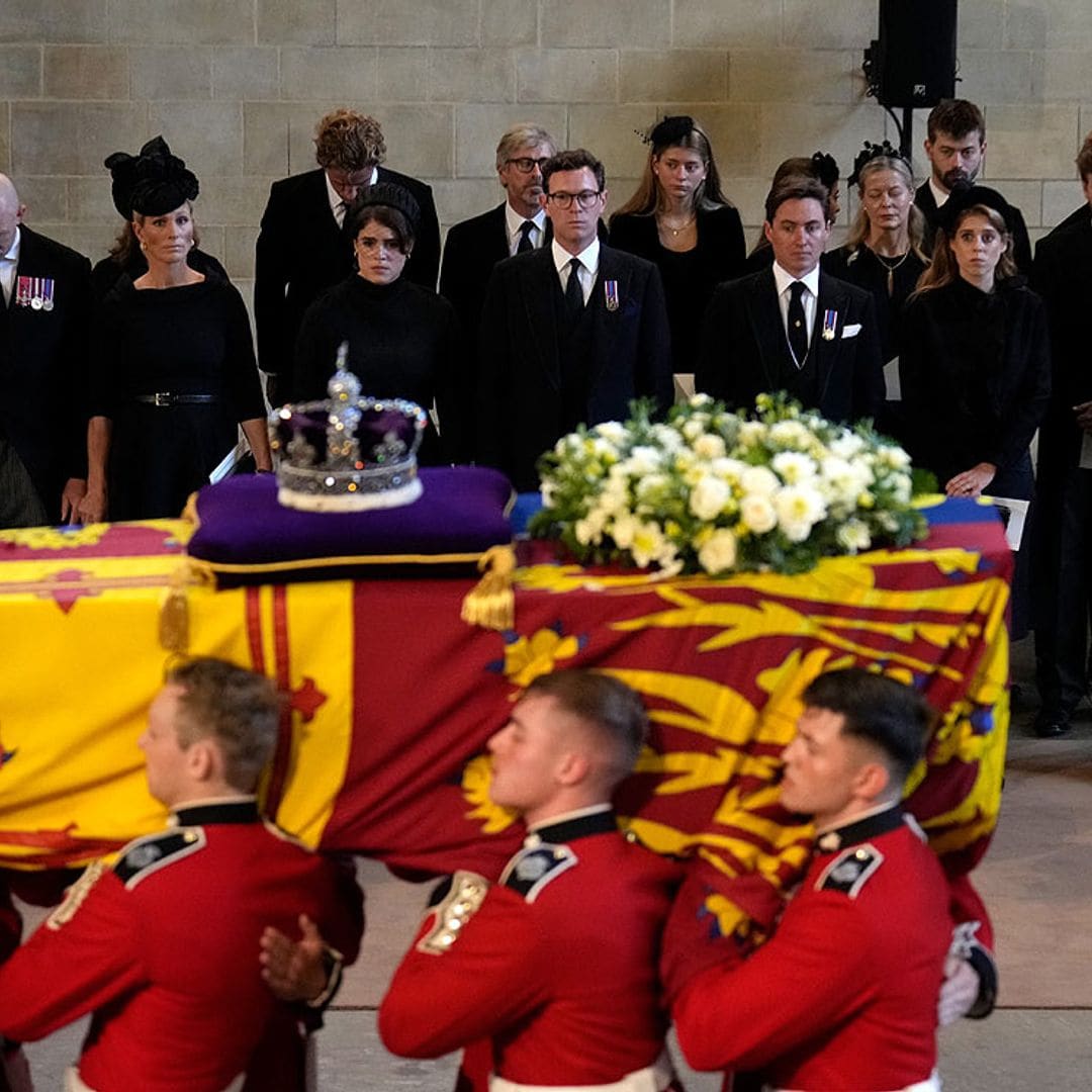 Estos son los otros Windsor presentes en la capilla ardiente de Isabel II