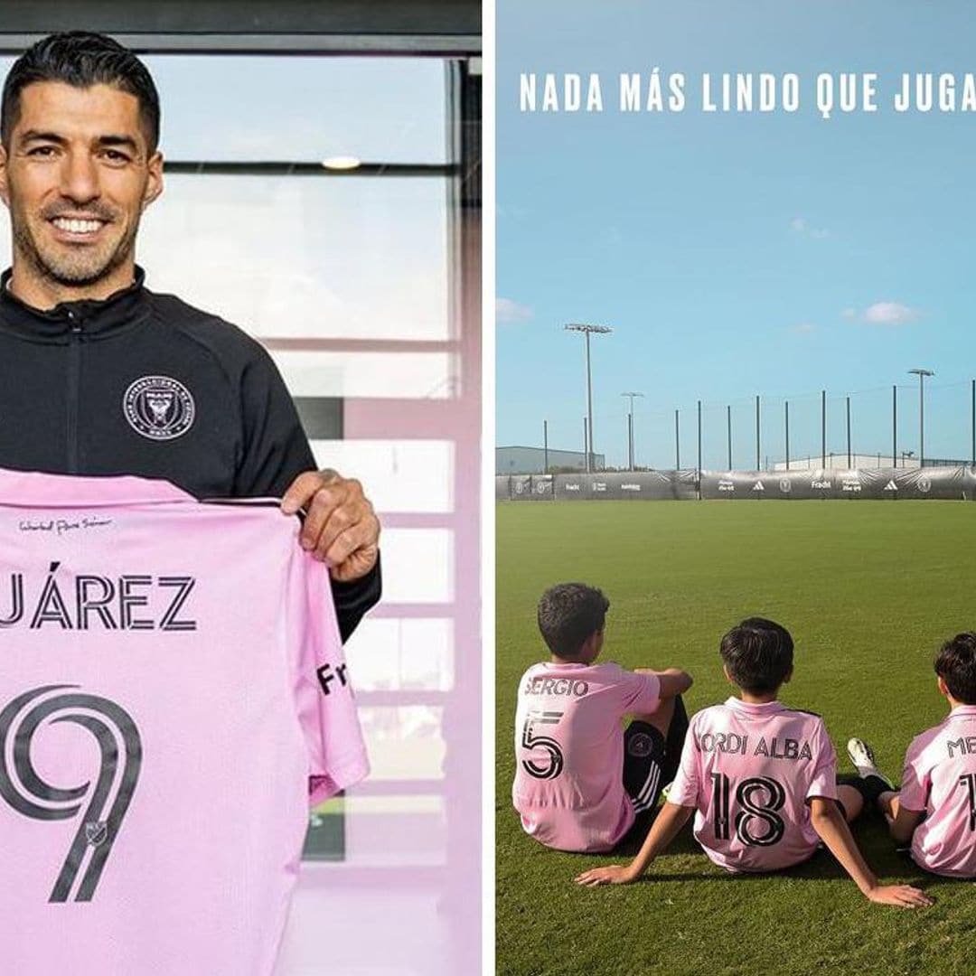 Luis Suárez se une a sus amigos Lionel Messi, Sergio Busquets y Jordi Alba en el Inter Miami