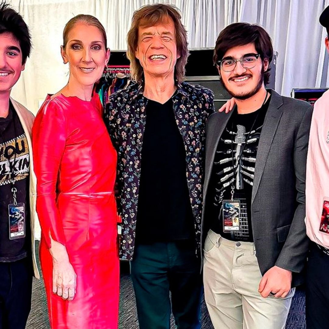 Céline Dion se va de concierto con los hombres de su vida: así de cambiados están sus tres hijos