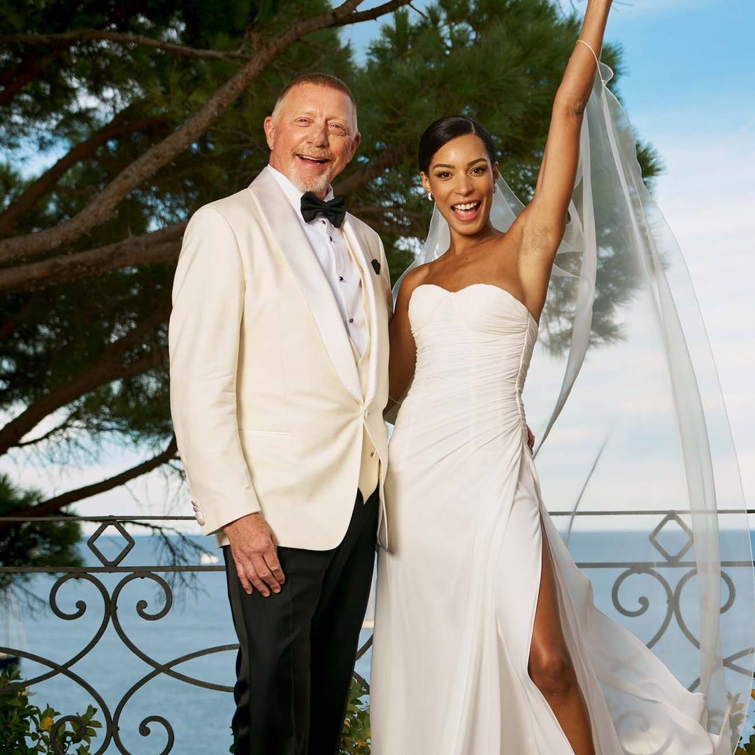 Entramos en la familiar, divertida y romántica boda de Boris Becker con Lilian Carvalho en la Riviera Italiana