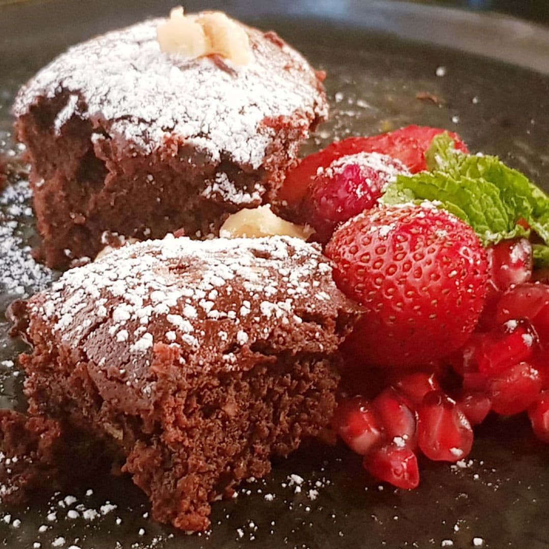 'Brownie' con aceite de oliva virgen extra