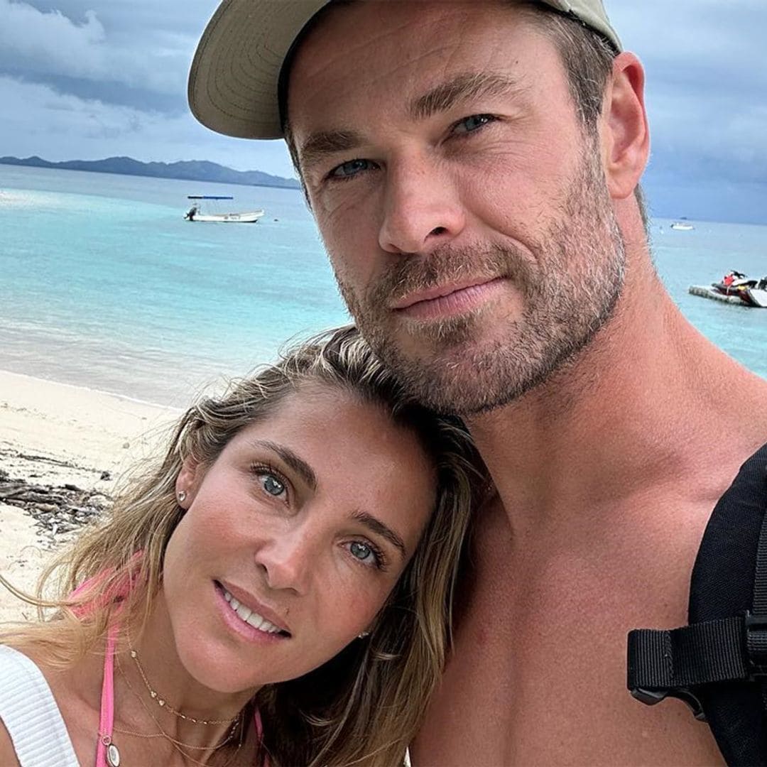 Elsa Pataky vuelve a vestirse de blanco 12 años después de su boda con Chris Hemsworth