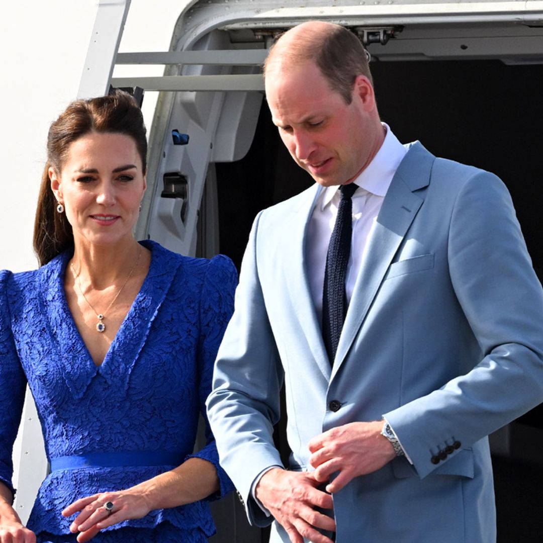 Los duques de Cambridge llegan a Belice para arrancar su gira caribeña