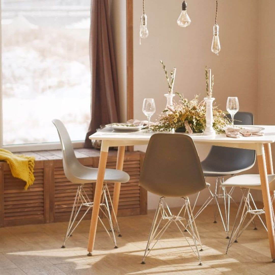 ¿Tu casa es pequeña? Hazte con una mesa de comedor extensible. ¡La solución a tu medida!