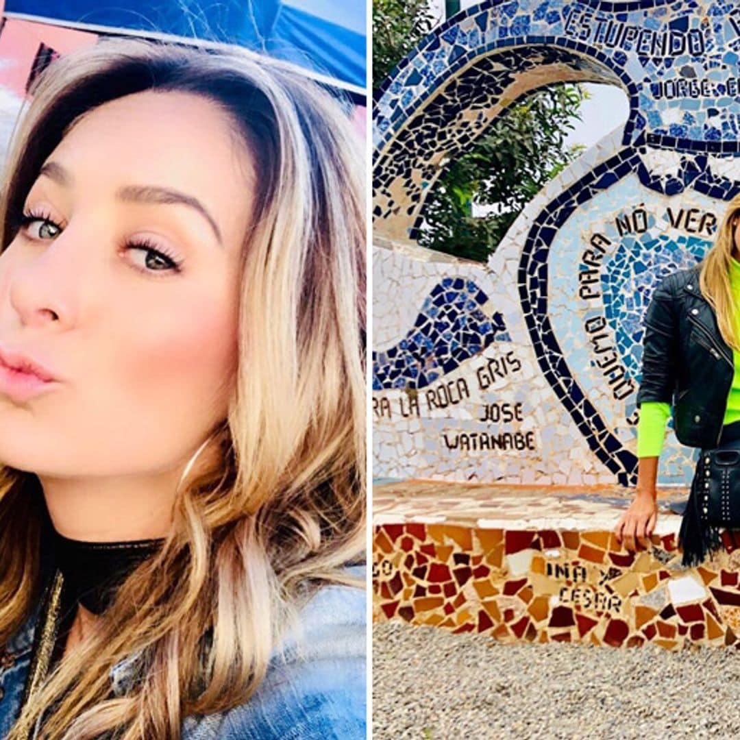 Geraldine Bazán y su mensaje de amor en sus vacaciones con sus hijas en Perú